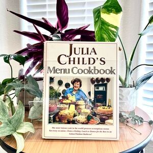 Julia Child's Menu Cookbook - Hardcover 1991